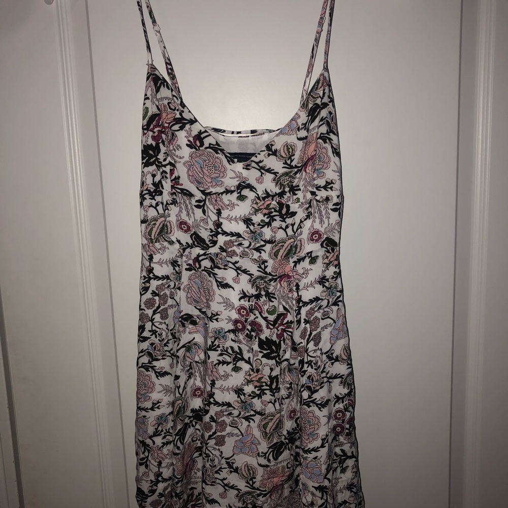 Floral Print Mini Dress